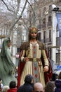 Festes de Santa Eul?lia - Barcelona Royalty Free Stock Photo